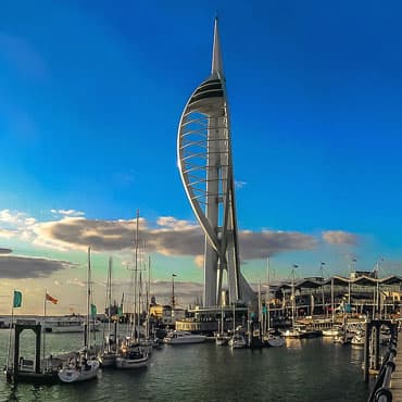 The Emirates Spinnaker Tower